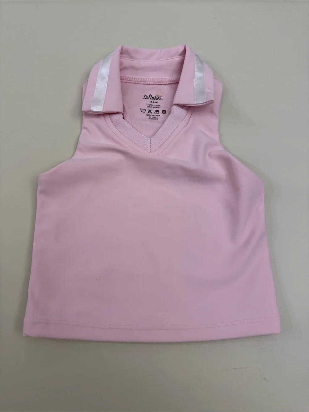 Tullabee Pink Tennis Polo & Skort Set 18-24M